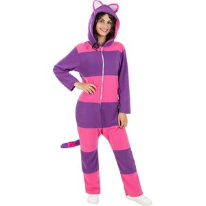 Funidelia - Cheshire Cat Onesie - Kostuum voor Vrouwen - Paars