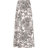 Dreimaster - Rok - Wit Zwart - Dames