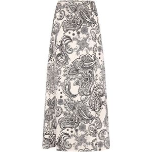 Dreimaster - Rok - Wit Zwart - Dames