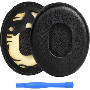 MMOBIEL Vervangende Oorkussens Geschikt voor Bose QuietComfort QC3 / OE1 On-Ear Hoofdtelefoons van MMOBIEL – Memory Foam en Protein PU Koptelefoon Oorkussens - Noise Isolation Hoofdtelefoon Earpads – Zwart