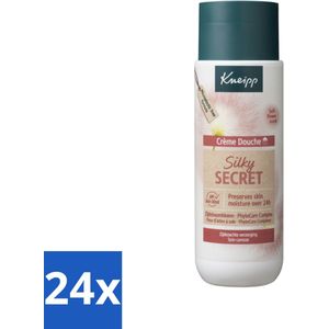 Kneipp - Douchecrème - Silky Secret - 200 ml - Voordeelverpakking - 24 stuks