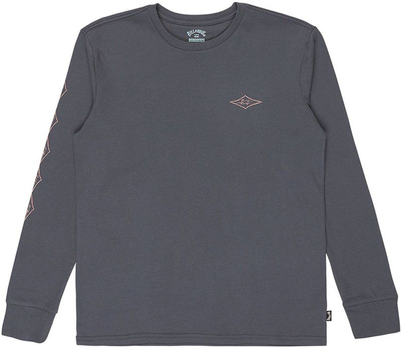 Billabong - CRAYON WAVE - T-shirt - Ombre Blue - Lange Mouwen - 100% Katoen