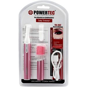 Powertec Lady Trimmer TR-202 – Oplaadbare Precisie Trimmer voor unisex