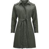 Rains W Trench Coat 1513 Jas - Green