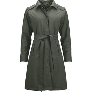 Rains W Trench Coat 1513 Jas - Green