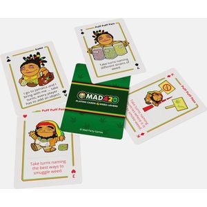 Mad420 - Kaart spel - Party spel - weed - wiet - Smokers game