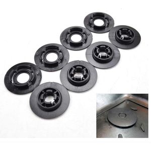 Auto Tapijt Mat Clips - 4 Stuks | Anti-Slip Gesp Twist Plastic Clip Zwart