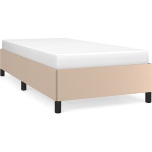 VidaXL Bedframe Kunstleer Cappuccino 80x200cm