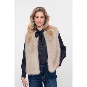 Geisha - Teddy Gilet - Taupe