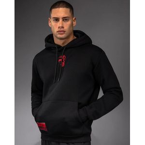 Venum x Mike Tyson Tiger Hoodie Diepzwart Intens Rood - S