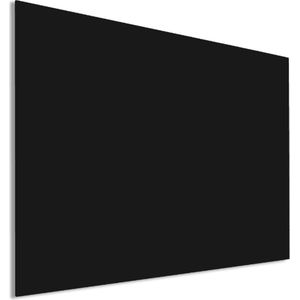 IVOL Glassboard Zwart 100 x 150 cm - Magneetbord - Beschrijfbaar - Magnetisch prikbord