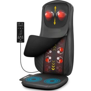 Massagestoel Shiatsu - Massagekussen - Massage Apparaat - Zwart