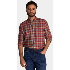 NZA - Rode Overhemd - Katoen - Met Print