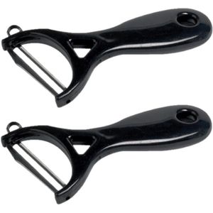 2x stuks RVS dunschiller zwart Y-vorm - Dunschillers