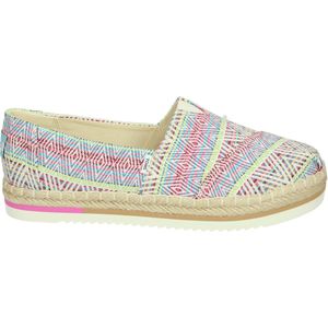 TOMS Shoes ALPARGATA PLATFORM ROPE - Volwassenen Instappers - Kleur: Roze - Maat: 40
