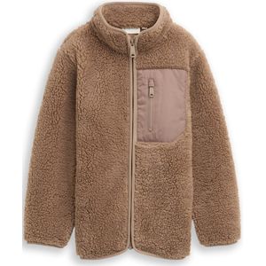 TOM TAILOR sweatjack voor jongens, 36516 - Taupe Grey, 92