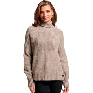 Superdry Essential Rib Knit Jumper Dames Trui - Fallon - Maat Xs