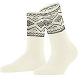 ESPRIT - Selbu Shimmer W - Sokken - Wit - Katoen - 1 stuk