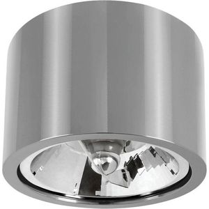 Spectrum - OP=OP LED Plafondspot CHLOE - GU10 AR111 - Excl. LED spot - Zilver rond