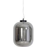 Light & Living Hanglamp Julia - Smoke Glas - Ø35cm - Modern - Hanglampen Eetkamer, Slaapkamer, Woonkamer
