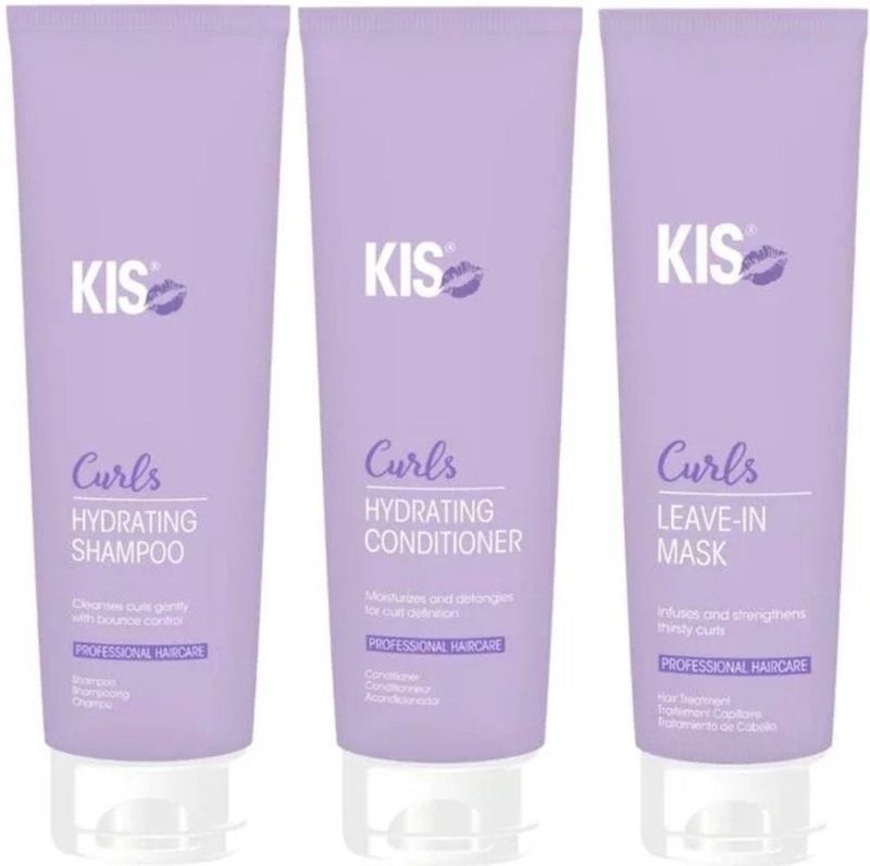 KIS - Curls Shower & Shine Set - 300+250+150ml