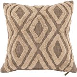 Tiseco Home Studio - SAHARA CONTRAST - Kussen - 45x45 cm - Taupe
