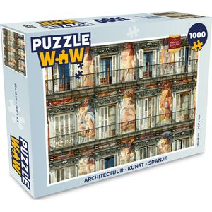 Puzzel Architectuur - Kunst - Spanje - Legpuzzel - Puzzel 1000 stukjes volwassenen