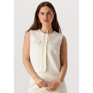 Ydence - Gilet - Gebroken Wit - Katoen