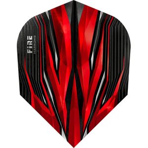 Harrows Fire Red - Dart Flights