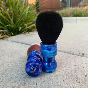 Gladiator Grooming synthetische scheerkwast - Zwart