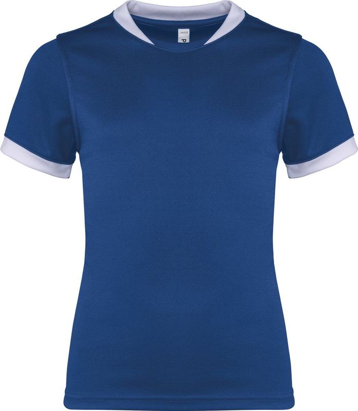 PROACT® Kinder rugbyshirt met korte mouwen PA4028 - Dark Royal Blue - 10/12 years (10/12 ans)