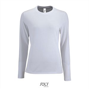 SOL'S - Women´s Long Sleeve T-Shirt - Wit
