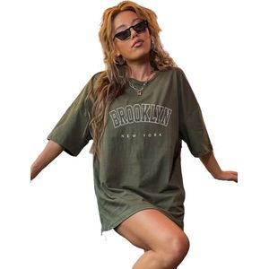 Trendy Dames shirt Oversized - Top - Design - Mode - Fashion - Zomer - T-shirt