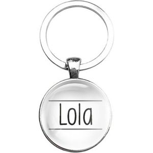 Sleutelhanger Glas - Lola