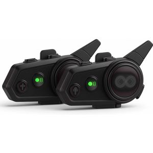 Motor intercom headset - Set van 2 - Bluetooth communicatie - Waterdicht - Duo communicatiesystemen