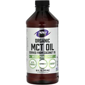 NOW Foods - Organic MCT Oil - 473 ml - Voedingssupplementen