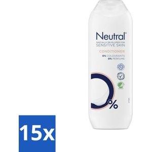 Neutral Conditioner Parfumvrij 250 ml - Bulkverpakking - 15 stuks