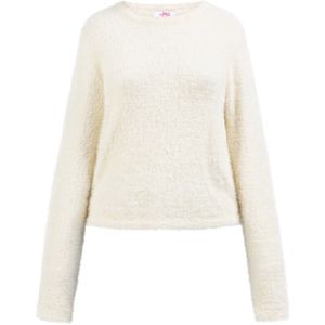 Mymo - Gebreide Trui - Wolwit - Dames