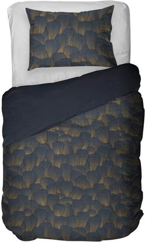 Kayori - Koji - Dekbedovertrek - Blauw - 1-persoons 140x200/220cm + 1 sloop