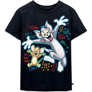 Spreadshirt Tom En Jerry Play Time Kinderen Premium Bio T-shirt