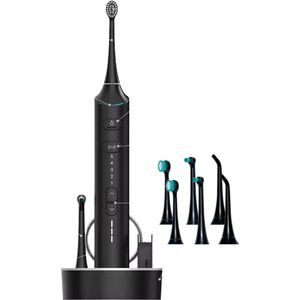 2-in-1 Elektrische Tandenborstel & Waterflosser – Oplaadbaar – Inclusief Extra Opzetborstels - Waterflosser - Elektrische tandenborstel
