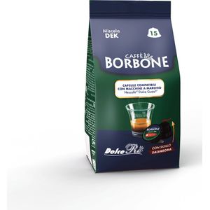 Caffè Borbone Selection - Dolce Gusto - GREEN DEK Blend - 15 capsules