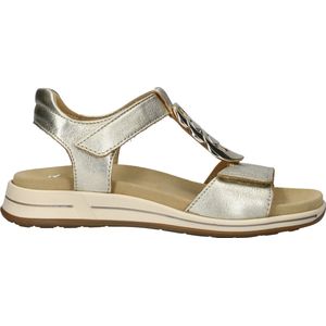 Ara Osaka-S Sandalen Plat - goudkleur - Maat 43