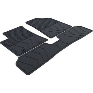 Rubber Automatten geschikt voor Hyundai Kona 2023-heden - 3-delig - Uitvoering: Electric | Variant 1