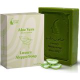 Green Fadel - Luxury Aleppo Zeep - 100 Gram - Aloë Vera