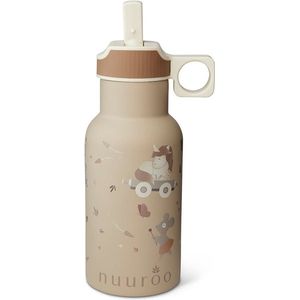 Drinfles Unicorn- waterfles isolerend- dubbelwandig rvs- drinkbus