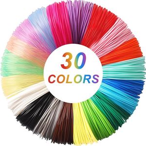 Kleurige 3D-printer en 3D-pen filament - PLA 1,75 mm (30 kleuren, 90 meter)