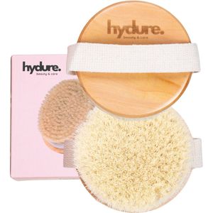 Hydure Dry Brush - Droogborstel - Lichaamsborstel - Dry Brushing Huidborstel - Vegan