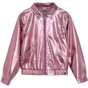 Indian Blue Jeans Zomer zomerjas meisjes - roze - metallic - biker jack