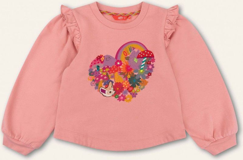 Oilily - Hush sweater - Roze - 104/4yr